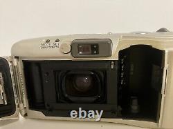 Olympus mju 115 ZOOM 35mm Compact Film Zoom Camera Point & Shoot Silver MJU