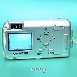 Olympus mju 300 3.2 MP Retro Digital Camera & 256MB Memory Card & charger