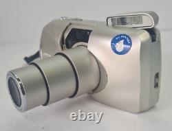 Olympus µmju III Zoom 115 35mm Compact Film Camera Silver mju Point & Shoot