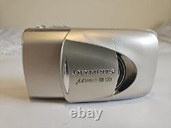 Olympus mju III Zoom 120 Camera In Great Condition With Original Case