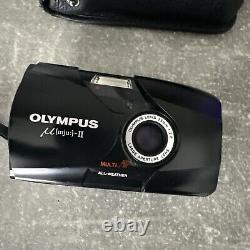 Olympus µmju-II 35mm Compact Film Camera with 35 mm lens Kit