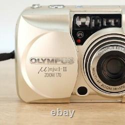 Olympus µmju-II / Stylus Epic Zoom 170 35mm Compact Film Camera Point & Shoot