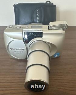 Olympus µmju-II Stylus Epic Zoom 170 35mm Compact Film Camera Point & Shoot