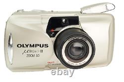 Olympus µmju-II (Stylus Epic) Zoom 80 35mm Compact Film Camera Point & Shoot