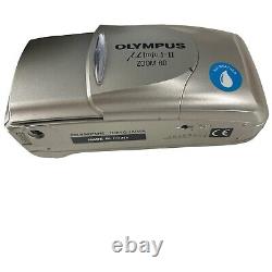 Olympus µmju-II (Stylus Epic) Zoom 80 35mm Compact Film Camera Point & Shoot
