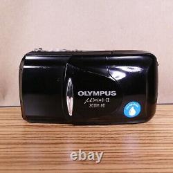 Olympus µmju-II Zoom 80 35mm Compact Black Film Camera See Description