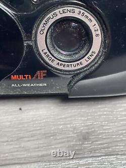 Olympus µmju II Zoom 80 35mm Compact Film Camera mju Point & Shoot Black