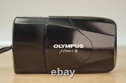 Olympus µmju-II f/2.8 35mm Compact Film Camera mju Point & Shoot Black