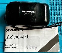 Olympus mju I (mju 1) Compact Camera 35mm f3.5 Lens Fully Tested And Working