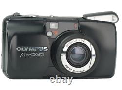 Olympus µmju Zoom 105 35mm Compact Film Camera Point & Shoot Black Mju Stylus