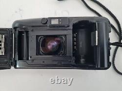 Olympus µmju Zoom 105 35mm Compact Film Camera mju black working vintage y2k