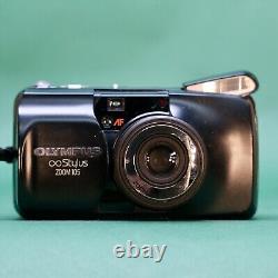 Olympus mju Zoom 105 35mm Point And Shoot Film Camera, Tested & Working Boxed
