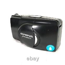Olympus µmju Zoom 115 35mm Compact Film Camera Point & Shoot Black Mju Stylus