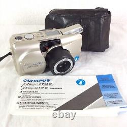 Olympus µmju Zoom 115 Date 35mm Compact Film Camera Point & Shoot Mju Stylus