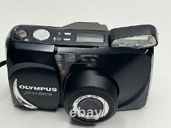 Olympus µmju Zoom 140 Compact Film Camera Point & Shoot Black Mju Stylus