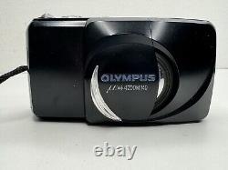 Olympus µmju Zoom 140 Compact Film Camera Point & Shoot Black Mju Stylus