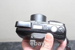 Olympus mju Zoom 140 Compact Film Camera Point & Shoot Black Tested Working