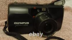 Olympus µ mju Zoom 35-70mm Compact Film Camera Point & Shoot Black Mju Stylus