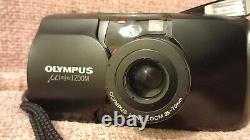 Olympus µmju Zoom 35-70mm Compact Film Camera Point & Shoot Black Mju Stylus