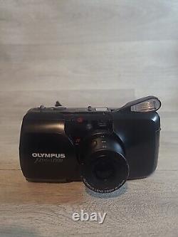 Olympus µmju Zoom 35mm Compact Film Camera Point & Shoot Black Mju